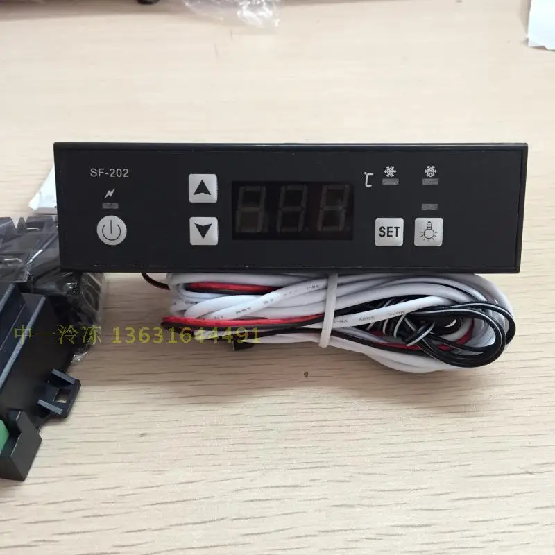 Shangfang Temperature Control Digital Refrigerated Display Cabinet / Freezer Thermostat SF-202 = PC202 External Relay