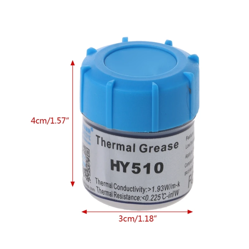 15g HY510 CPU Thermal Grease Compound Paste Heat Conductive Silicone Paste