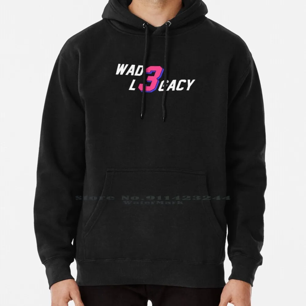 Wade Legacy 3 Hoodie Sweater 6xl Cotton Wade 3 Miami Basketball Dwayne Dwyane No 3 Wade Legacy Love Support Retirement Usa