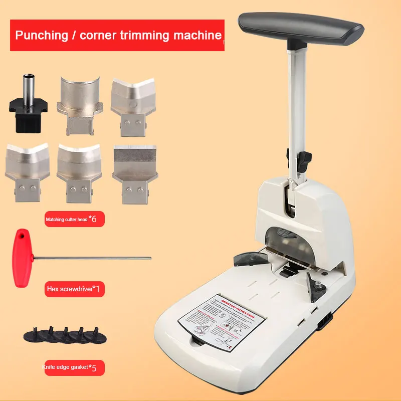 Round Corners, Semi-Circle, Punch, Paper Cutter, Cut Corners, PVC Business Cards, Photo Files, Manual Office Rounding Device