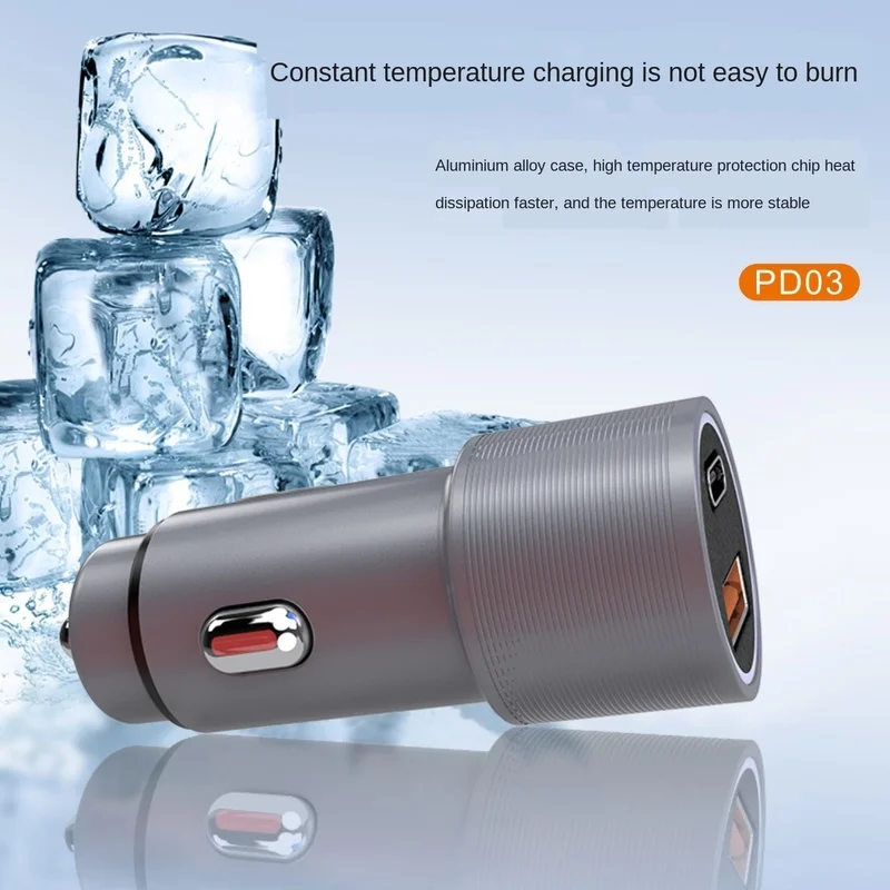 

65W Quick Charger 4.0 3.0 QC USB Car Charge for Xiaomi QC4.0 QC3.0 Type C PD Fast Car Charging for iPhone 11 X Xs 8 PD Charger