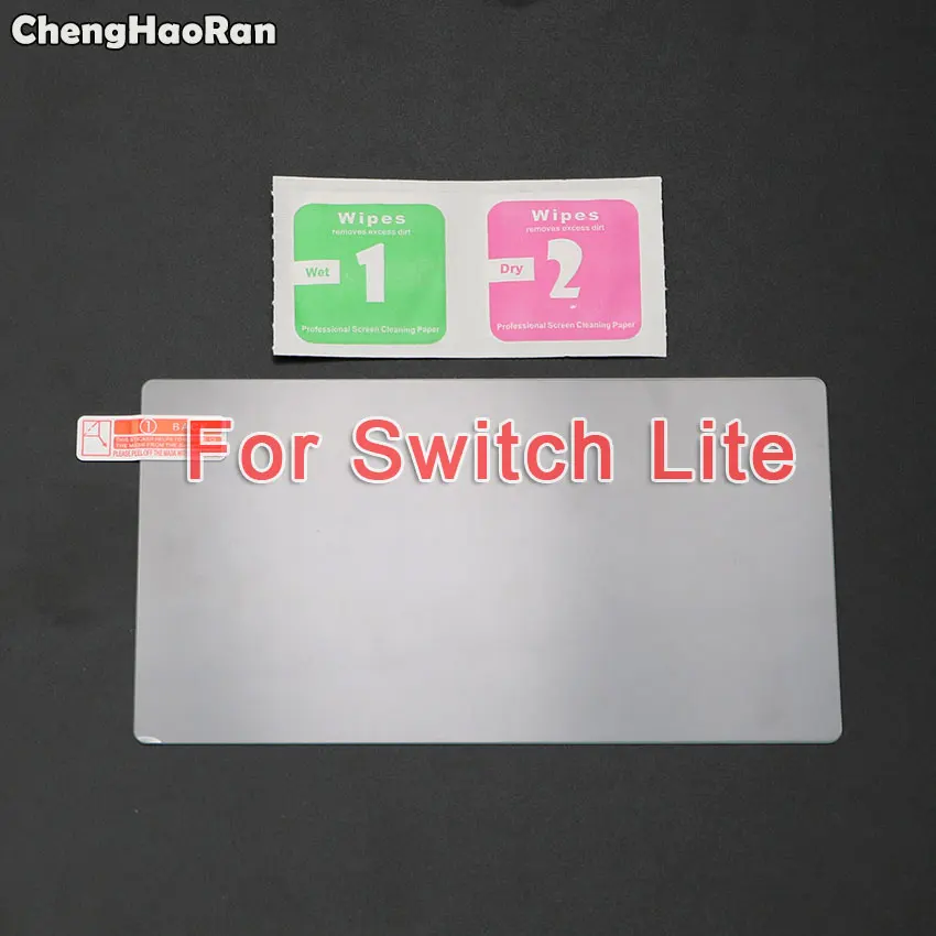 

ChengHaoRan 9H Tempered Glass Screen Protector For Nintendo Switch Protective Film Cover For Switch Lite NS Accessories