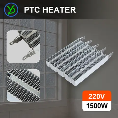 건조기 PTC 세라믹 에어 히터, 220V, 1500W, AC DC, 96B4, 120x88x15mm