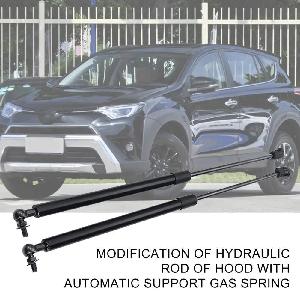 2Pcs Car Styling Front Hood Engine Cover Hydraulic Arm Support Rod Replacement for Toyota 2014 2015 2016 2017 2018 2019