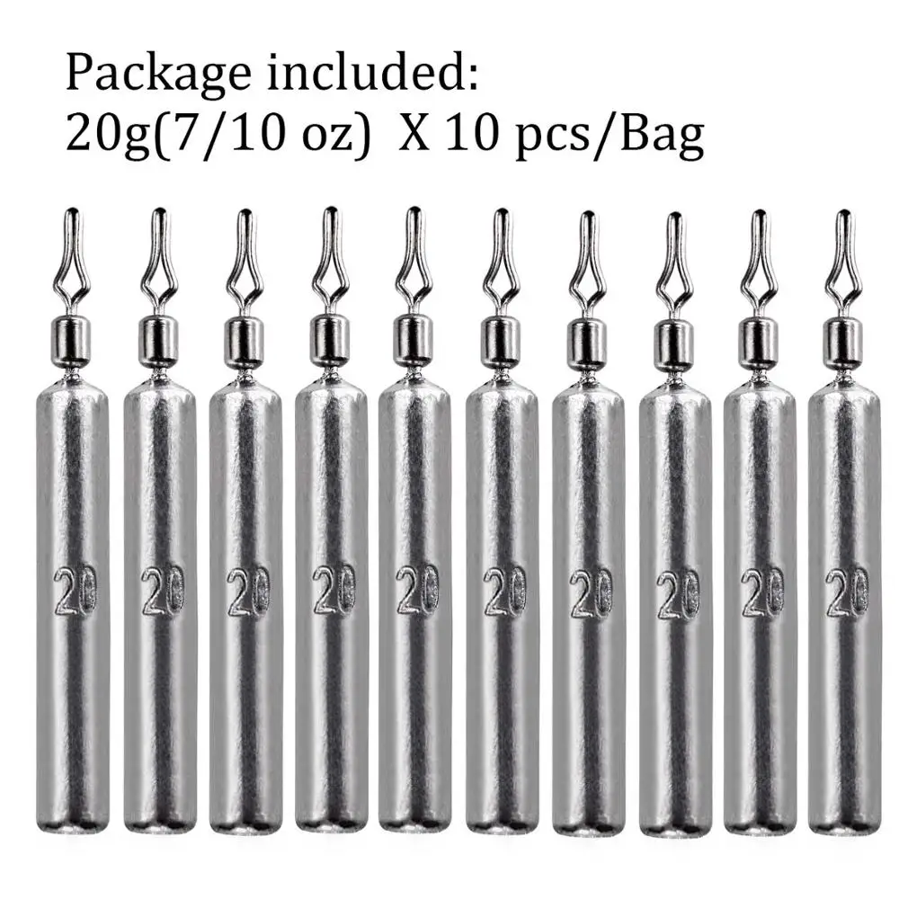 NONE 10 stücke Angeln Platinen 3,5g 5g 7g 10g 14g 20g Drop Shot Gewicht platinen Angelgerät Zubehör 3