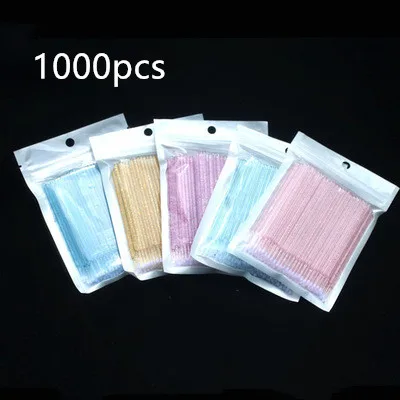 Disposable Nail Micro Crystal Cotton Swab Clean Sticks Brush Cotton Head Manicure Corrector Nail Polish Remover Tools Accessory