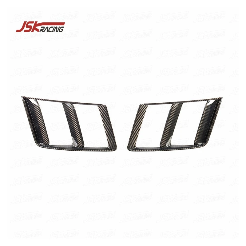 Dry Carbon Fiber Front Bumper Air Vents For Audi R8 V10 Plus 2016-2019（JSKADR816027）