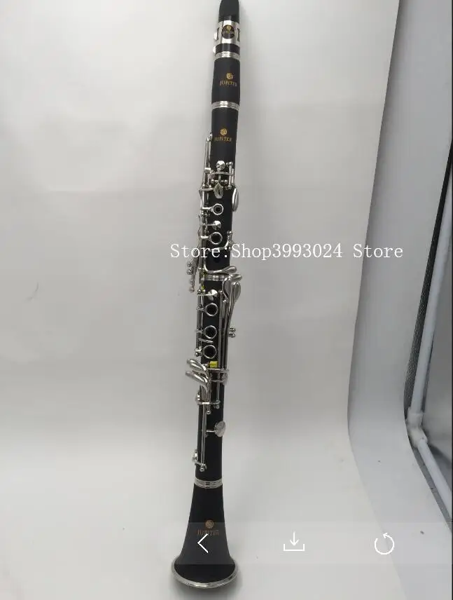 JUPITER JCL-700N Professional Woodwinds 17 Key Clarinet Bb Tune B Flat Nickel Plated Instrument For Student Made in Taiwan