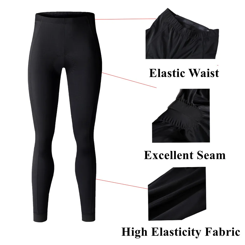 RION Cycling Pants Women MTB Pants Breathable Hight Elasticity Reflective Gel Pad Tights Ciclismo Pantalones