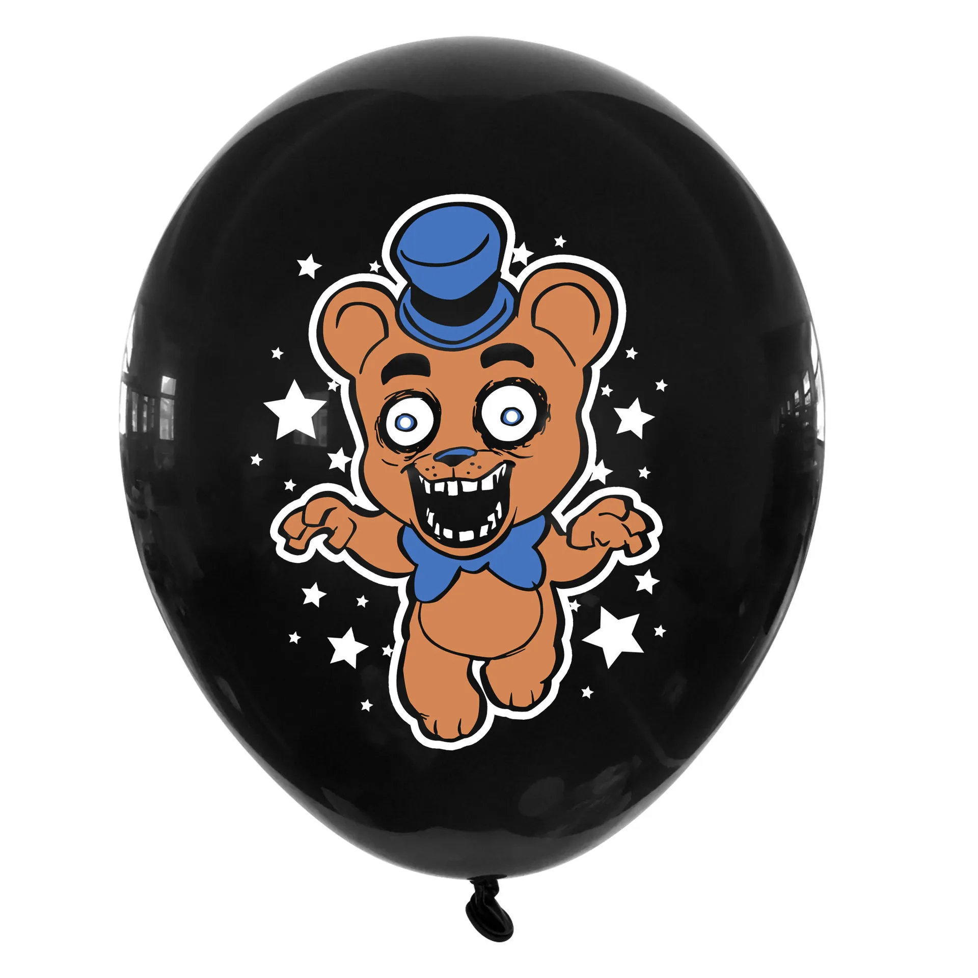 12pcs/lot Five Night Fred Balloons 12inch FNAF Latex Baloon Freddy Fazbear Foxy Bonnie Game Kid Adult Happy Birthday Party Decor