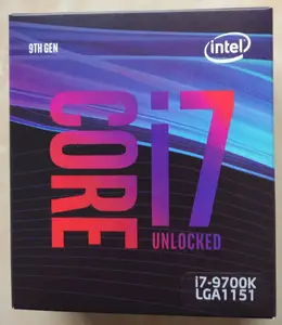 Intel Core i7-9700K i7 9700K 3.6 GHz Eight-Core Eight-Thread CPU Processor  12M 95W PC Desktop LGA 1151 - AliExpress