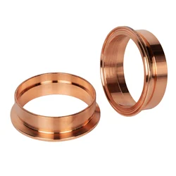 red copper Tri clamp tri clover ferrule for sale Weld Distillation accessories 1/2 1.5  2 3 4 6 8Inch etc size