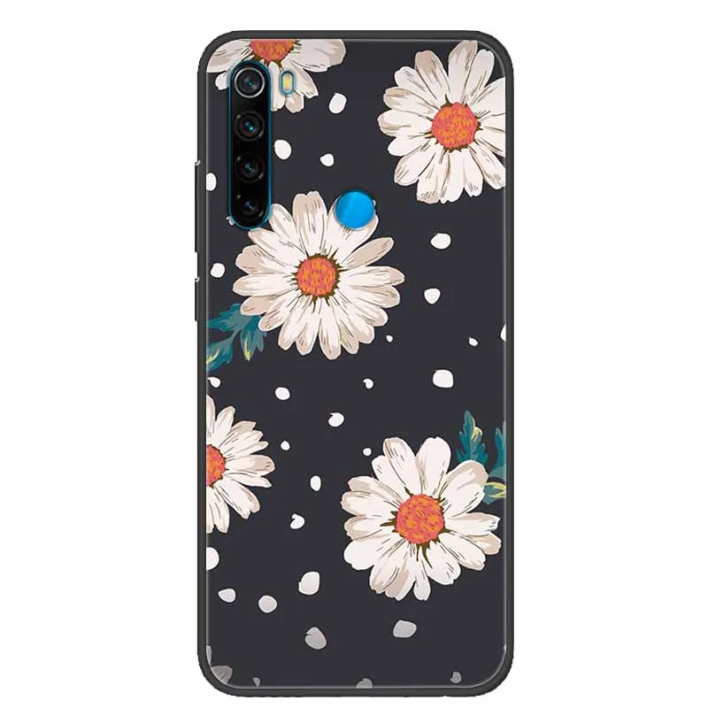 For Redmi Note 8T Case Luxury Silicone TPU Soft Back Cover Phone Case For Xiaomi Redmi Note 8T 8 T Coque M1908C3XG Cartoon Funda