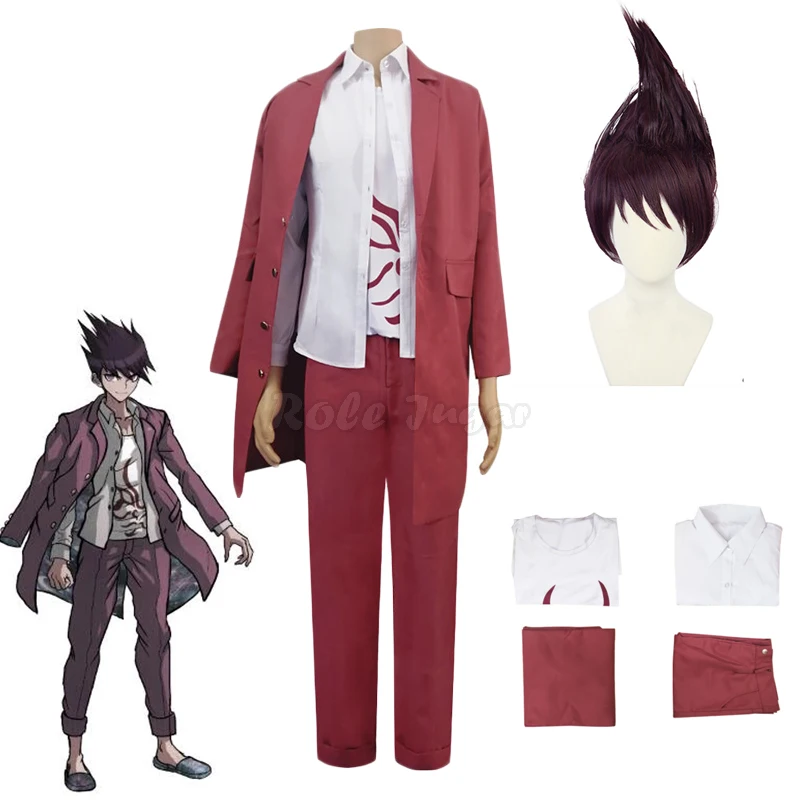 ¡Nuevo! Anime Danganronpa V3: Killing Harmony, disfraz Momota Kaito, conjunto completo, traje para fiesta de Halloween, C140M92