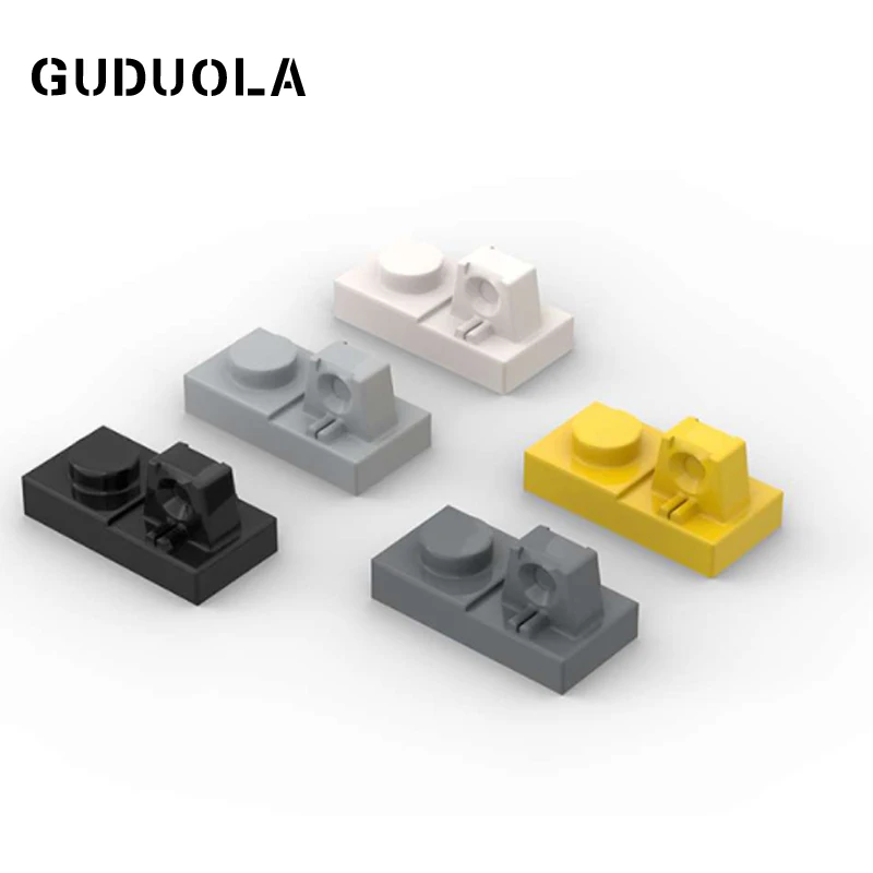 

Guduola Special Plates 30383 Hinge Plate 1x2 Locking with Single Finger On Top MOC Building Block Education Toys Parts 40pcs/LOT