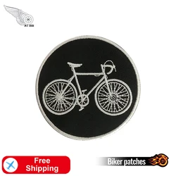 mc1931 Per 10/pcs Bicicletta BMX Mountain Road Bike Suit Giacca Tshirt Patch Ferro su Applique Ricamato Segno Regalo 3 POLLICI Distintivi