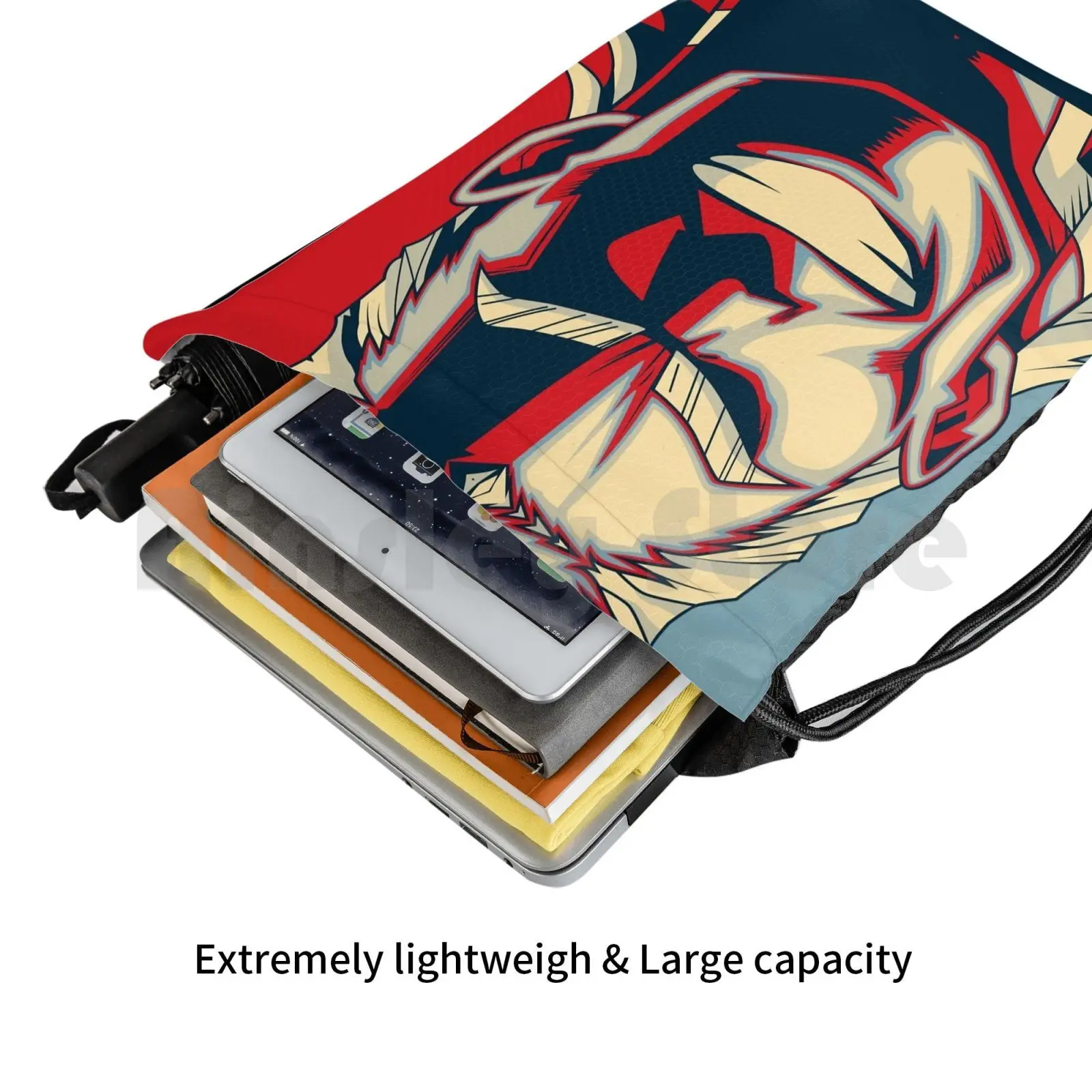 All Might-Sac à dos rétro étanche Anime, Proximité Wstring Bags, Gym Bag, All Might Cool, ForeMemeswarmer