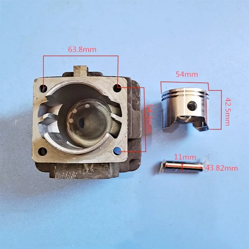 1E54FA 54MM CYLINDER PISTON KIT FOR 1E54F EB850 EB900 CHAINSAW BLOWERS ZYLINDER