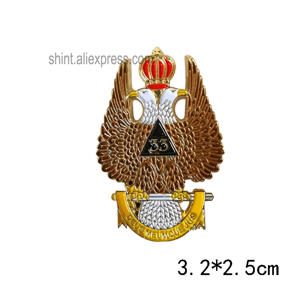 Spille da bavero massoniiche Distintivo Mason Freemason Knights Antico teschio unico Commemorativo Massoneria accessori squisiti Retro