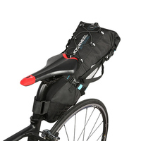 10L 8L Bicycle Bag Waterproof Bicycle Saddle Bag Cycle Cycling MTB Bike Searpost Bag Storage Pannier Extendable Rear Pack BC0480