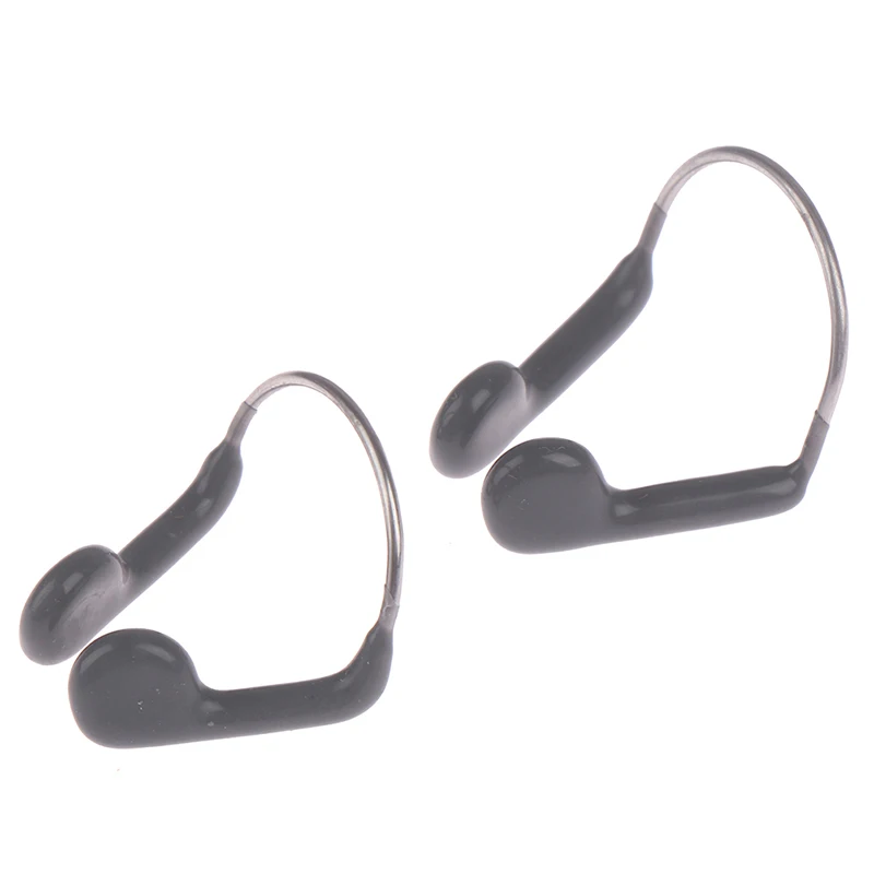 Soft Silicone Steel Wire Nose Clip Durable No-skid for Swimming Diving Water Sports Nose Clip Skin Color Swimming Accessories