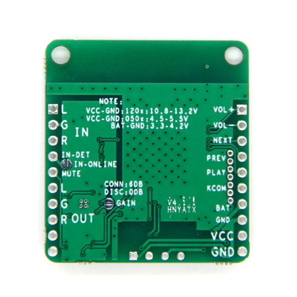 Taidacent QCC3031 BLE 5.0 APTX HD Wireless Music modulo ricevitore Audio AUX Lossless Hifi amplificatore PCB per cuffie per auto