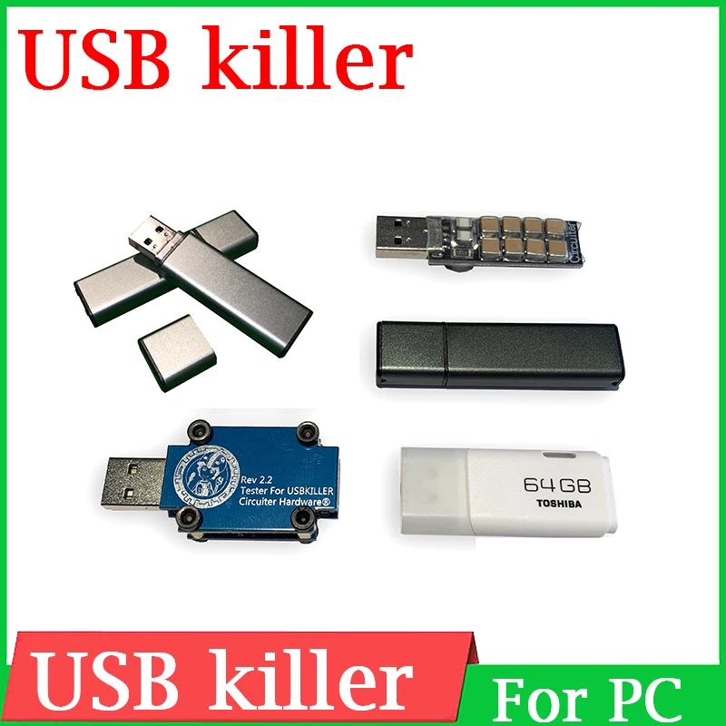 USB killer V3.0 USBkiller V2 U Disk Miniatur power High Voltage Pulse Generator FOR computer PC Motherboard killer