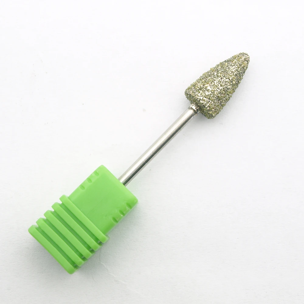 60 130 180 Grit Diamond Pedicure Drill Bit 3/32" Rotary Burr Manicure Bits Drill Accessories Nail Drill Bit Foot Care Tools