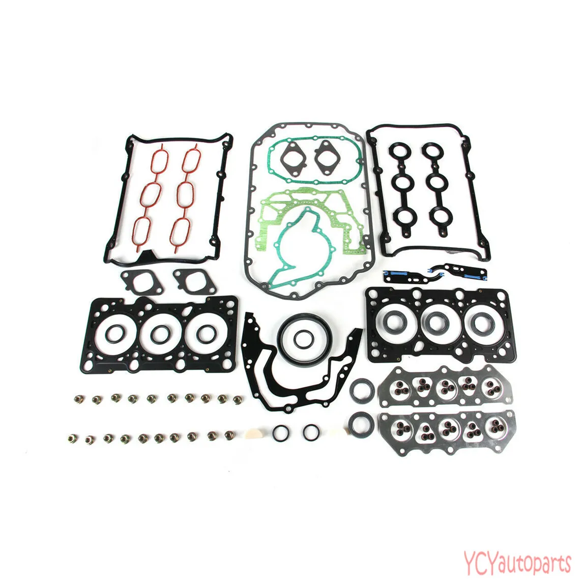 V6 2.7L Engine Head Crankshaft Gaskets Seals Repair Rebuilding Kit Fit For AUDI A4 A6 Quattro