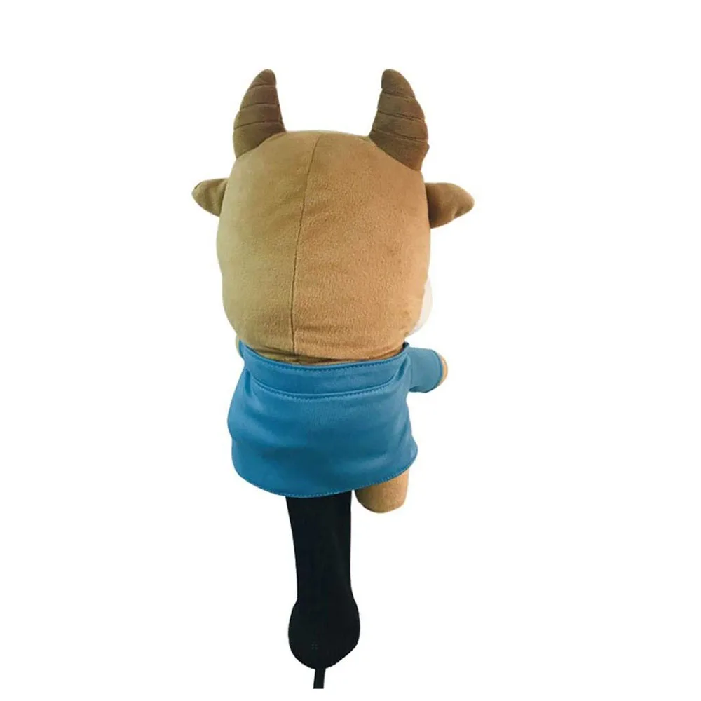 Golf covers Driver Wood Head Cover 460cc Novelty Animal Cow Shape Headcover freeshipping