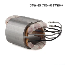 Replacement AC 220V Electric Angle grinder stator coil for Bosch GWS6-100 TWS6600 TWS6000, High-quality!