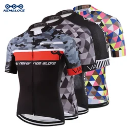 KEMALOCE Cycling Jersey Team 2022 Pro Tour Crane Race China Original Bicycle Shirts Wear Men Equipment Professional Bike Clothes