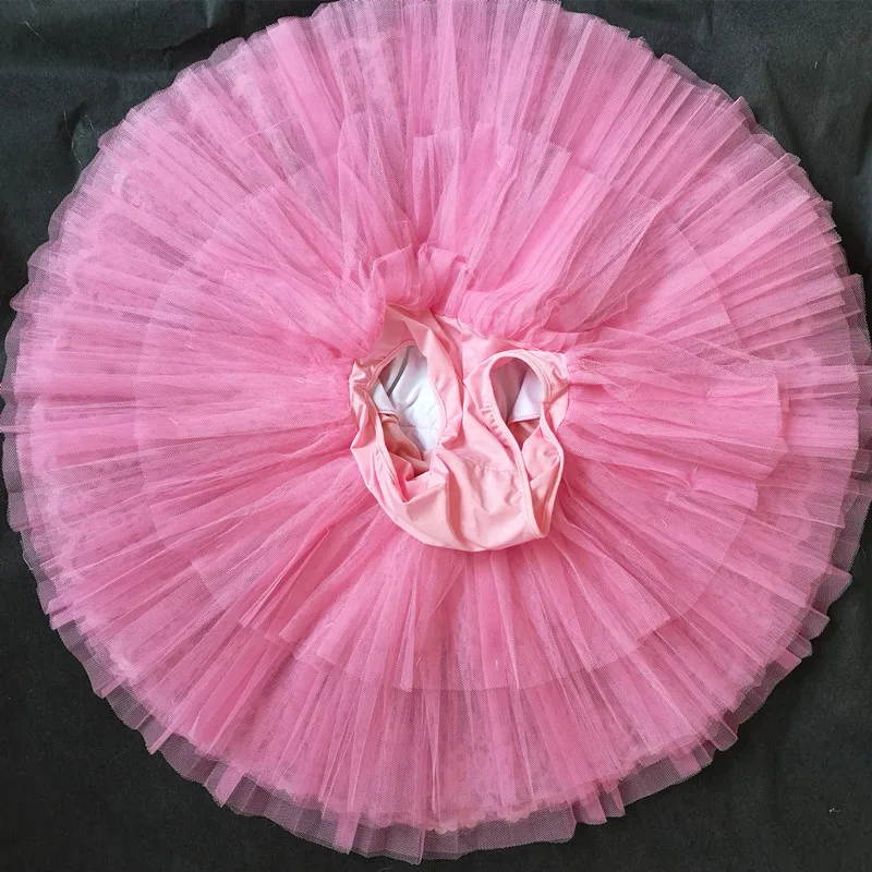 2024 Professional Ballet Tutu Child Kids Girls Ballet Skirts Adult Women Ballerina Dress Children\'s Ballet Performance Costume