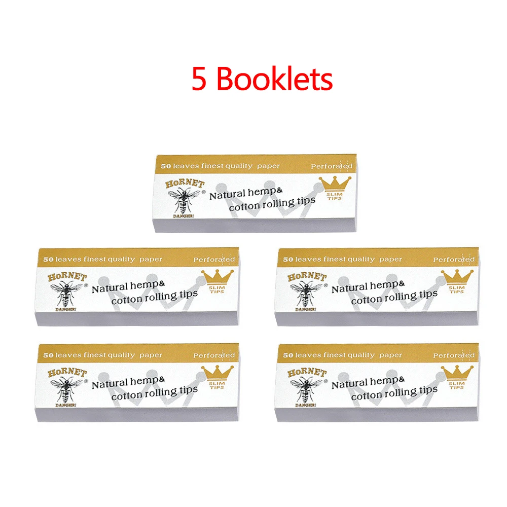 5 قطعة الدبور لتقوم بها بنفسك توالت السجائر الطبيعية ورقة تلميح القنب القطن المتداول للسجائر نصائح ضئيلة 50 ورقة الدخان أفضل جودة