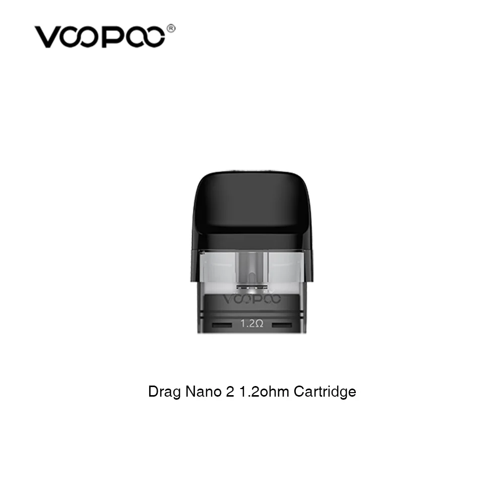 الأصلي VOOPOO سحب نانو 2 استبدال خرطوشة جراب (3 قطعة/الحزمة) لسحب نانو 2 عدة 0.8ohm 1.2ohm السجائر الإلكترونية Vape
