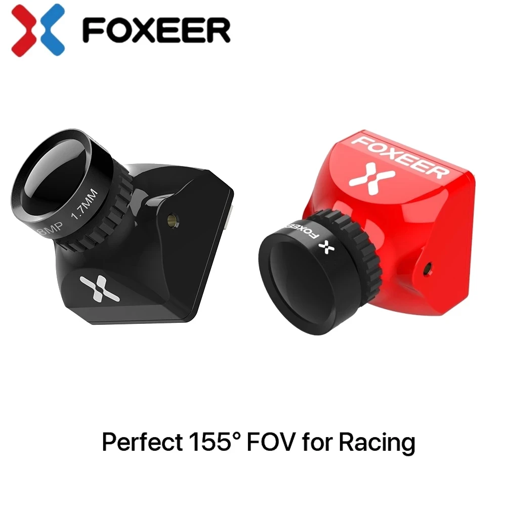 Foxeer Predator V5 Micro M8 Camera 16:9/4:3 PAL/NTSC Switchable 1.7mm Lens 4ms Latency Super WDR FPV Camera For FPV RC Drone