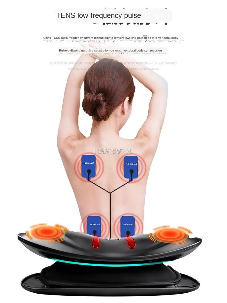 Waist Massager Physiotherapy Cervical Spine Whole Body Household Slipped Discs Spine Correction Lumbar Massage Instrument