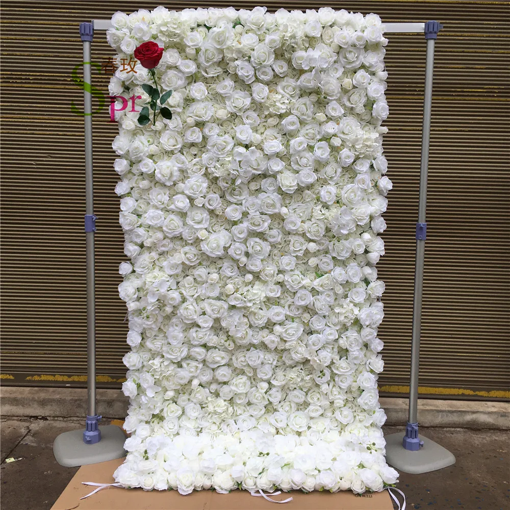 SPR Good Priccheap Of Wedding Decoration Hydrangea With Rose Artificial Silk Flower Wall