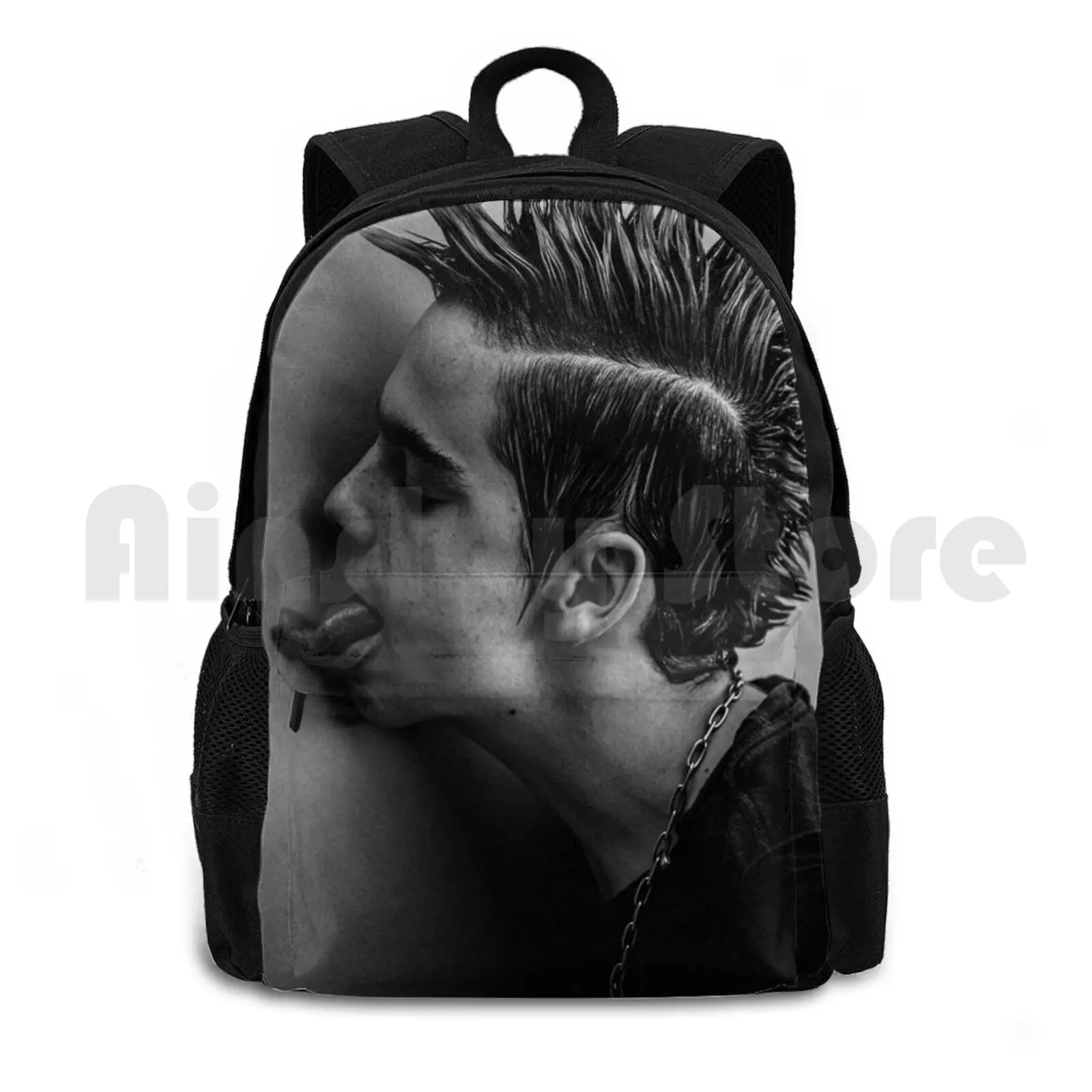 

Jack Dylan Grazer Outdoor Hiking Backpack Riding Climbing Sports Bag Jack Bob Dylan Grazer It Punk Cute Vintage Nostalgic