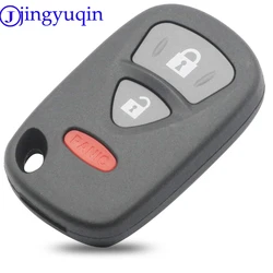 Jingyuqin 자동차 스타일링 교체 원격 키 쉘 케이스 Fob 2 + 1 버튼 스즈키 사용 미국 Grand Vitara SX4 XL-7