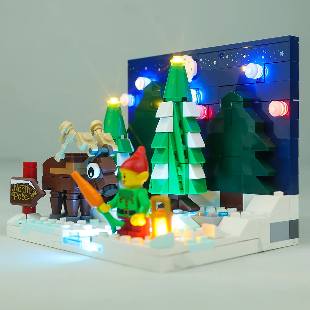 EASYLITE-Kit d'éclairage LED pour blocs de construction, jouets en briques, ensemble d'éclairage de lampe uniquement, aucun modèle, cadeau de Noël, 40484