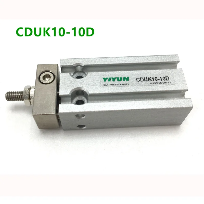 CDUK10-5D/10D/15D/20D/25D/30D/35D/40D/45D  YIYUN brand Pneumatic components air tool double Acting, Free Mount Cylinder CUK type