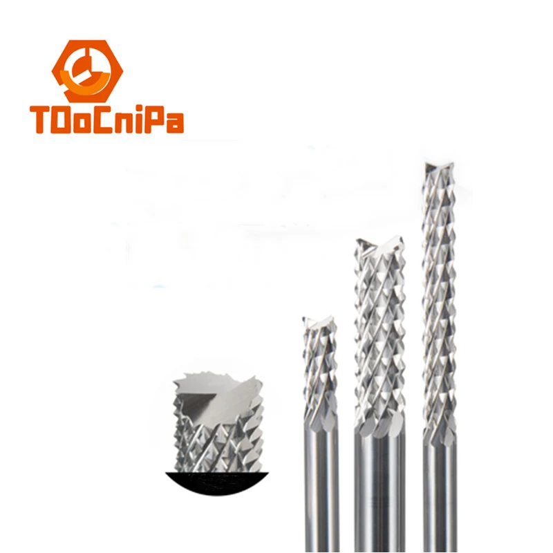 CNC Corn Milling Cutter Tungsten Steel 3.175 Engraving Machine Knife Line Circuit Board Corn Gong Milling Cutter