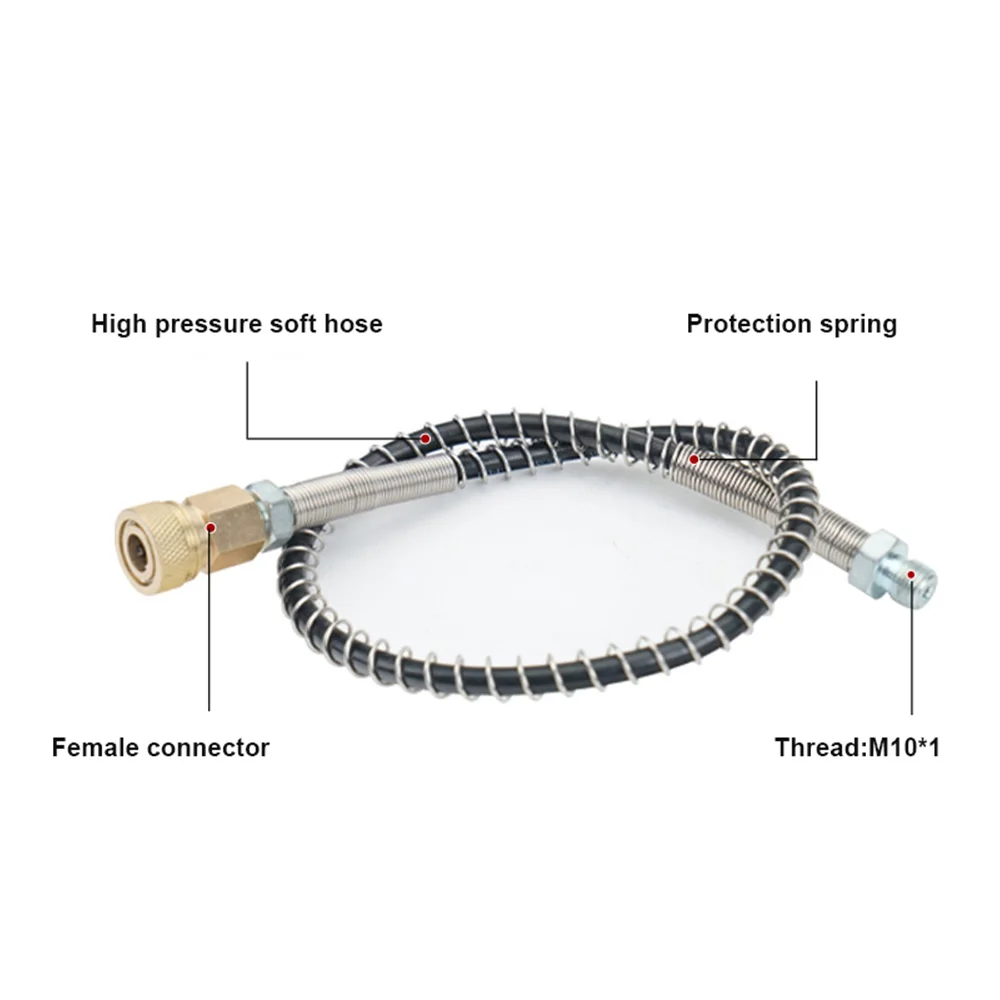 4500psi Áp Suất Làm Việc Làm Đầy Ga Vòi PCP Súng Trường Bóng Sơn Xe Tăng Sợi Carbon Xi Lanh Cho Refilling