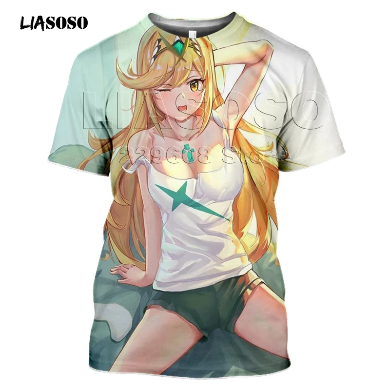 LIASOSO New Anime DARLING in the FRANXX Tees 3D Print t shirt/Hoodie/Sweatshirt Unisex Streetwear Harajuku Tops hoodies