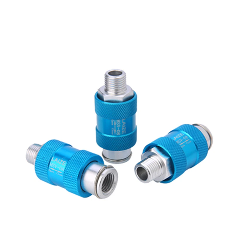 Pneumatic Control Swtich Hand Slide Valve HSV-06/08/10/15 1/4"