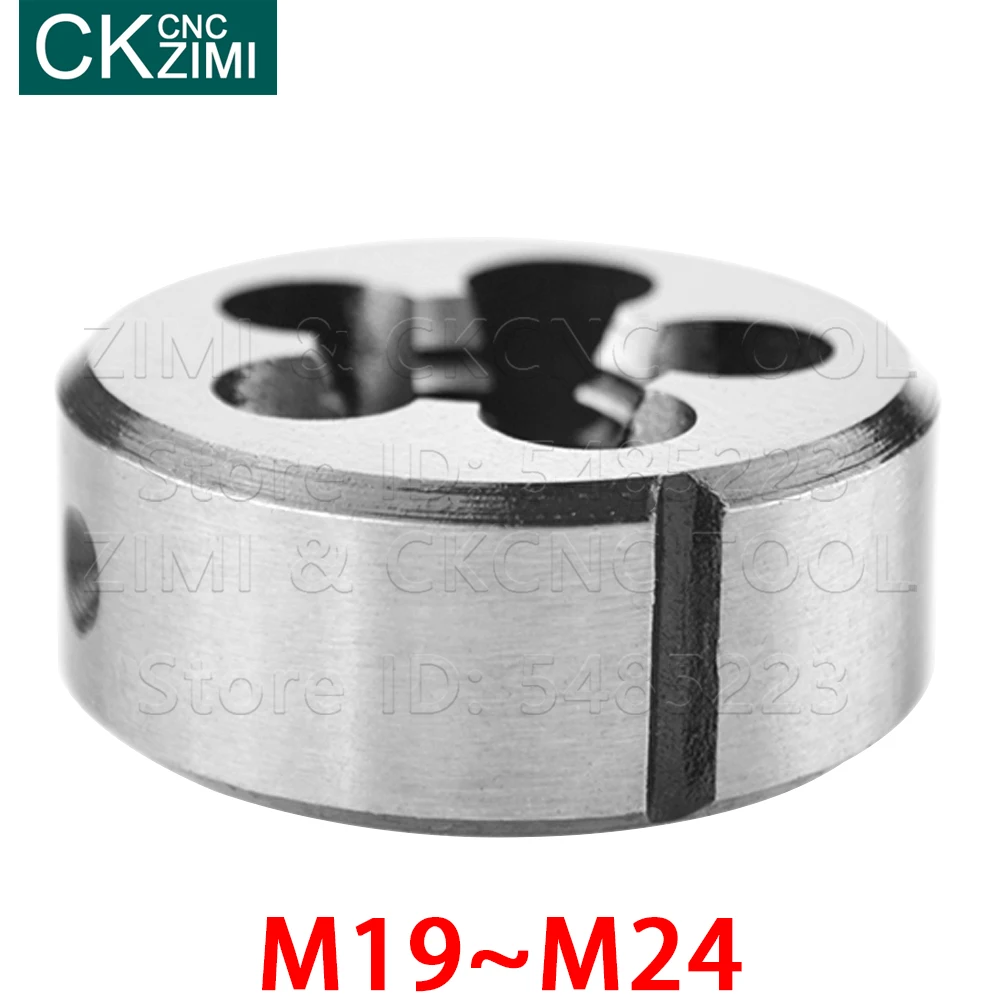 M19 M20 M21 M22 M23 M24เหล็กสกรูด้ายเมตริกเครื่องDie Hand Tappingเครื่องมือเครื่องDieโลหะทำงานเครื่องมือสกรู
