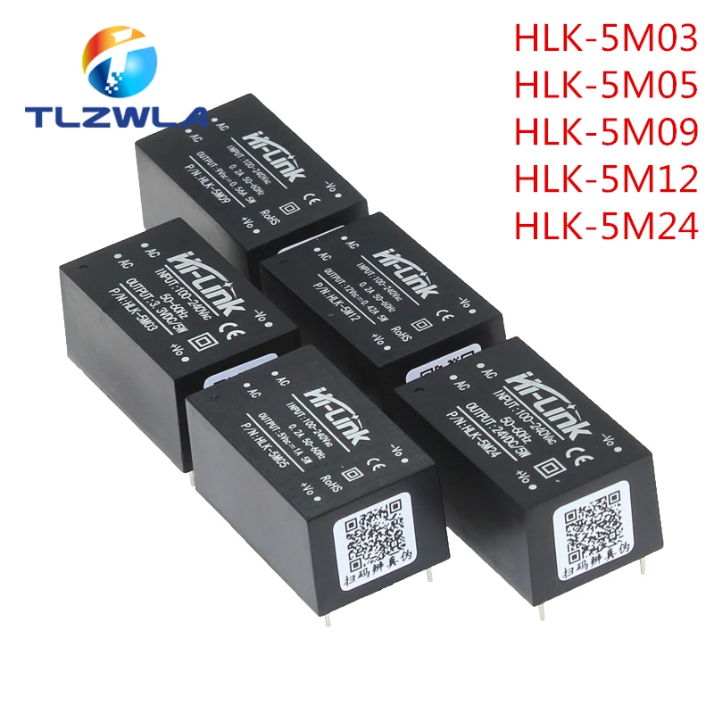 HLK-PM01 03/09/12/24 HLK-2M05 HLK-5M03 HLK-10M12 20M24AC-DC 220V إلى 5V/3.3V/12V ذكي المنزلية التبديل إمدادات الطاقة وحدة