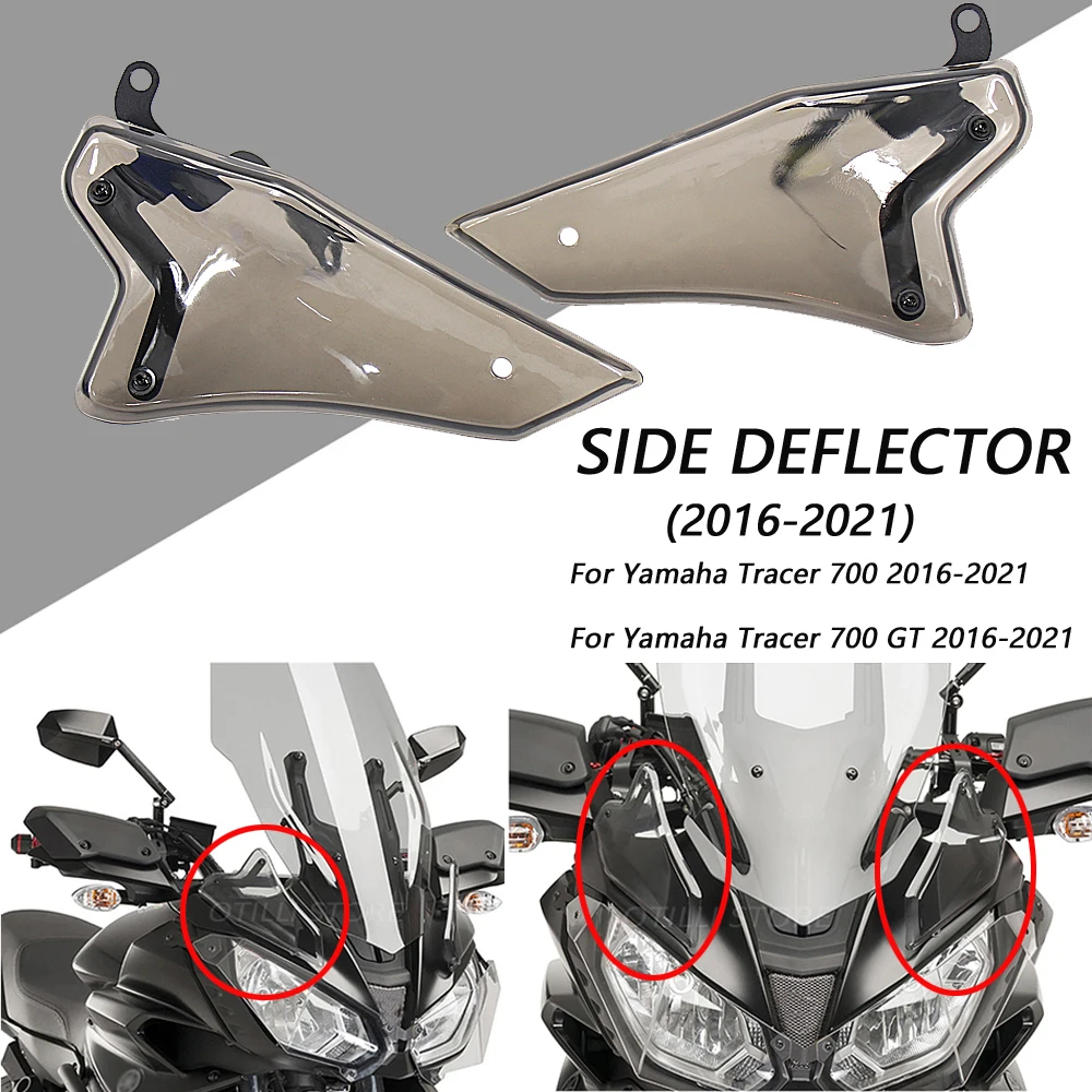 

New 2016 - 2021 Motorcycle Accessories Side Wing Deflector Kit Fairing Spoiler For Yamaha Tracer700 & Tracer 700 GT 2020 2019