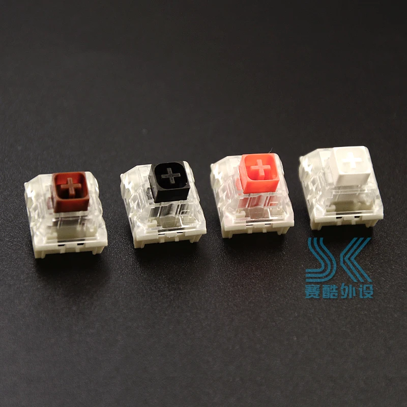 Imagem -02 - Kailh Interruptor de Caixa Teclado Mecânico Faça Você Mesmo Rgb Smd Preto Vermelho Marrom Branco Interruptores Dustproof Ip56 Compatível à Prova Dmx Água Cereja mx